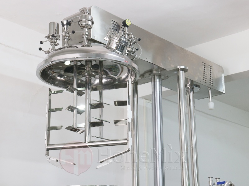 Vacuum-Emulsifying-Mixer-Upper-Cover-And-Mixing-Head