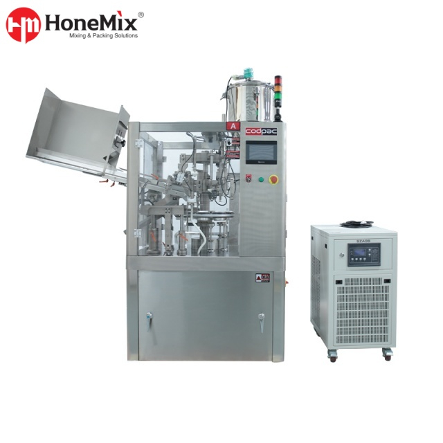 Honemix-HY-A60-Tube-Filling-And-Sealing-Machine-With-Cooling-Unit
