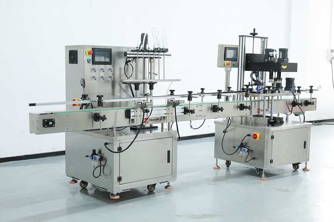 HY-AFM Automatic Liquid Filling Capping Machine
