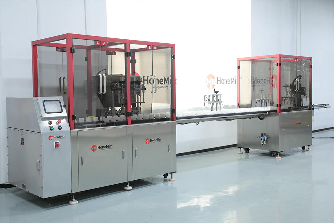 AFM-LCM Automatic Liquid & Cream Cycle Filling Line