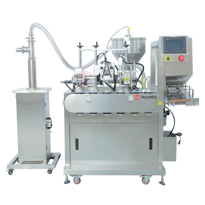 HY-UTF-L Automatic Linear type Tube filling and sealing machine