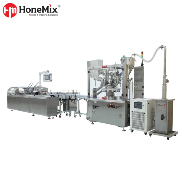 Honemix-Automatic-Tube-Filling-And-Box-Cartoning-Machine-Line