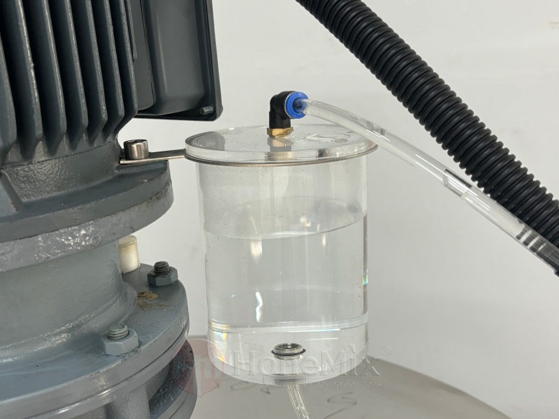 HONEMIX-Mixing-Tank-Liquid-Discharge-And-Sample-Display