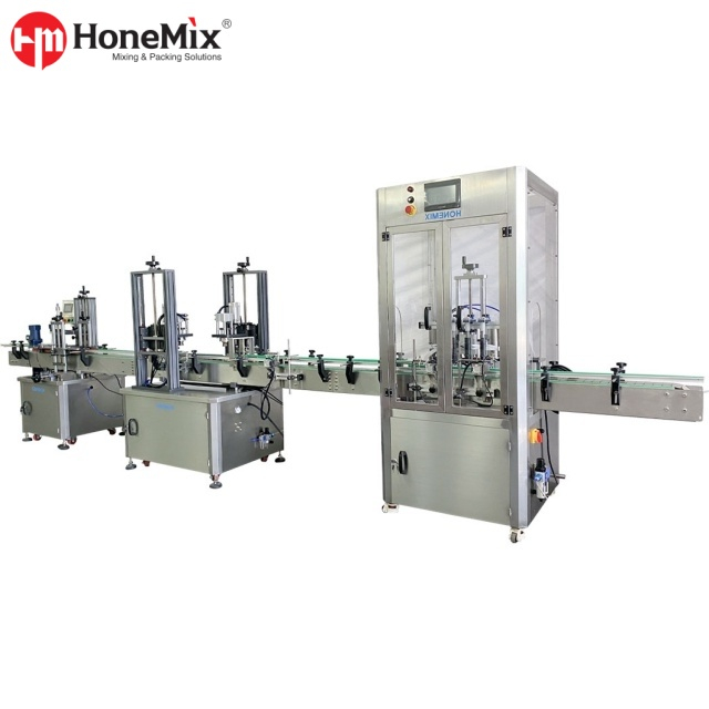 Honemix-Automatic-Perfume-Vacuum-Filling-And-Crimping-Line-Full-View