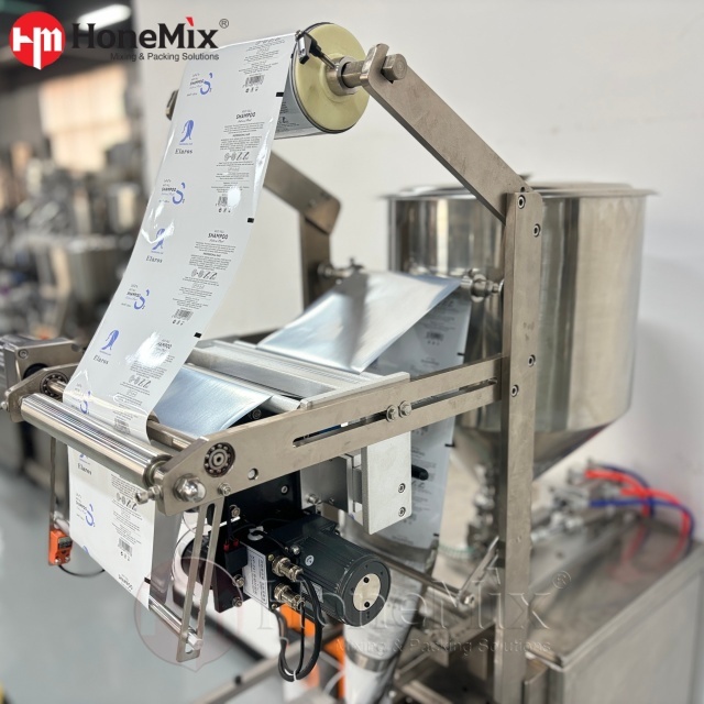 Honemix-Sachet-Filling-Packing-Machine-Bag-Forming-And-Sealing-Unit