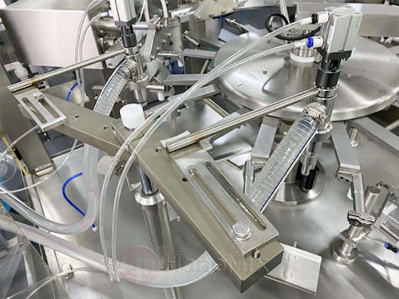 Stainless-Steel-Tubing-And-Filling-System-Of-Pouch-Packaging-Machine
