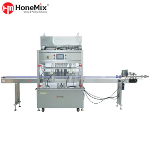 Honemix-Gear-Pump-Filling-And-Capping-Line-Isolated-Front-View