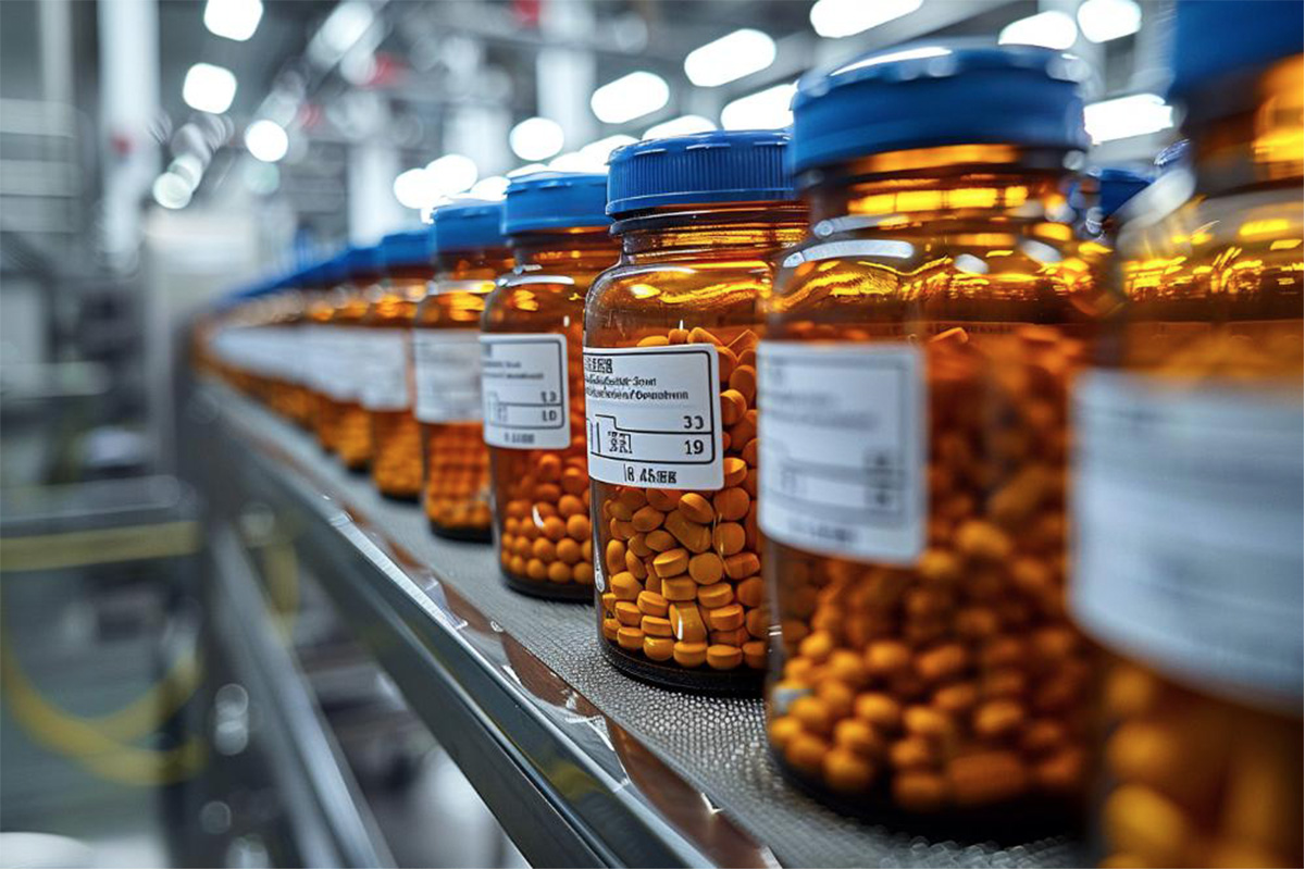 High-speed automatic capping machine for pharma bottles with torque control