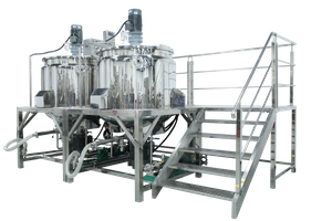 HHM-C Hygiene grade SUS316L double jacket liquid homogenizer mixer