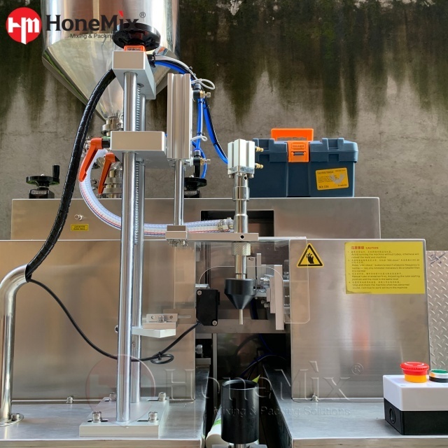 Honemix-Semi-Automatic-Tube-Filler-Machine-Front-View
