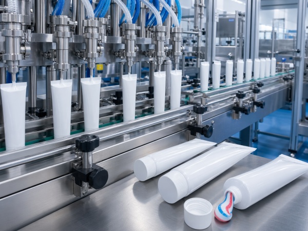 Toothpaste Tube Filling