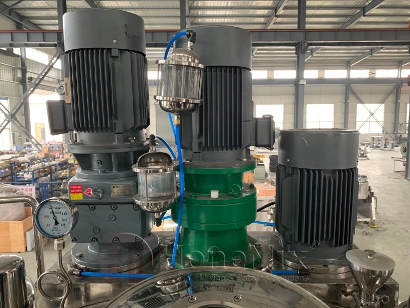 Honemix-PLC-Controlled-Vacuum-Toothpaste-Mixer-With-Motor-And-Control-System