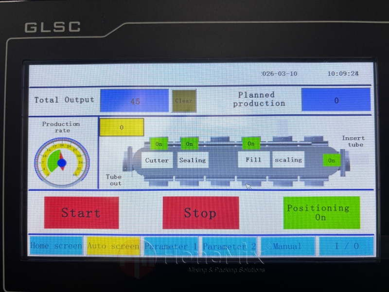 PLC-Touchscreen-Control-System-For-Automatic-Tube-Filling-And-Sealing-Machine