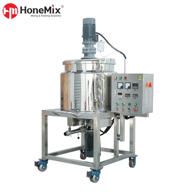 HONEMIX-Mobile-Mixing-Tank-With-Control-Box-And-Stainless-Steel-Frame