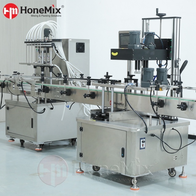 Honemix-Automatic-Tracking-Nozzle-Filling-Machine-Complete-Unit
