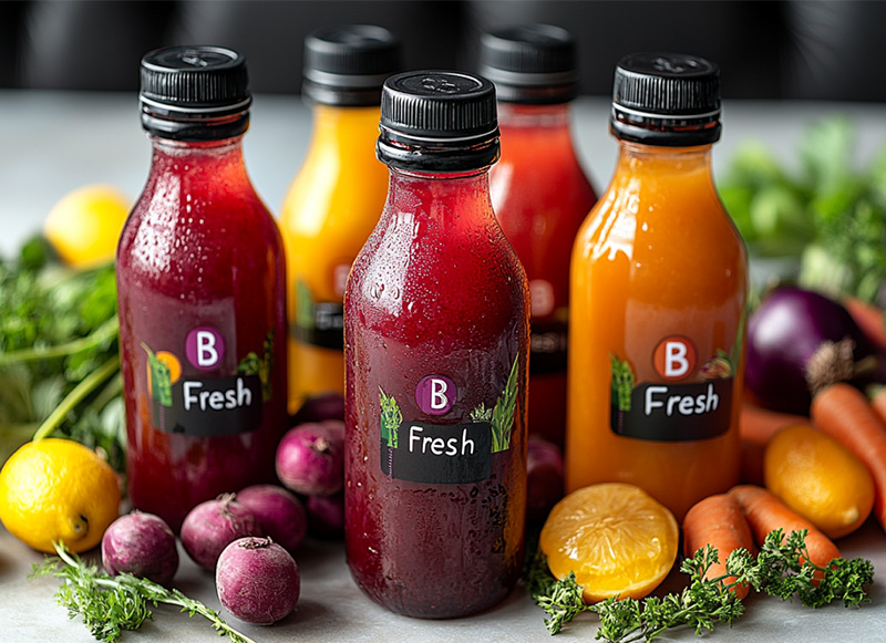 Juice beverage bottling project | automatic bottle filling and capping equipment