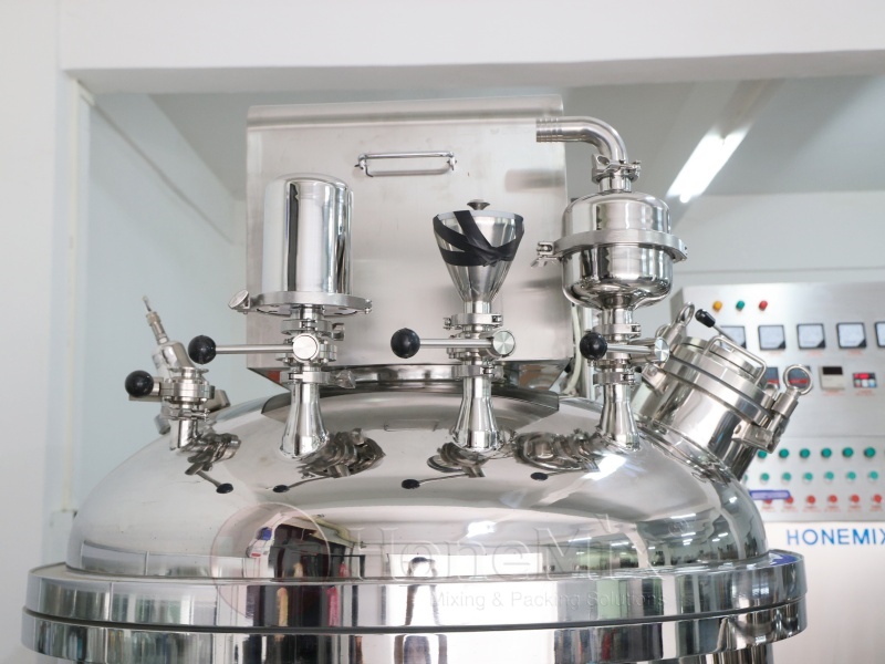 Vacuum-Emulsifying-Mixer-Top-Mixing-System-Detail