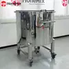 Movable Sanitary Open Lid Storage Tank For Lotion Gel And Liquid Products
