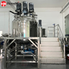 HONEMIX 1000L Toothpaste Making Machine with Fixed Vacuum Vessel and Platform