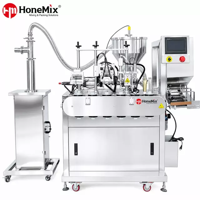 M&aacute;quina autom&aacute;tica de llenado de tubos lineales
