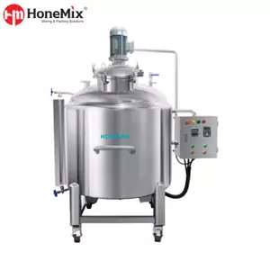 HST-HM Electric Heating Mixing Storage Tank For Shampoo, Liquid Soap, Sanitizer And Cosmetic Liquid Production