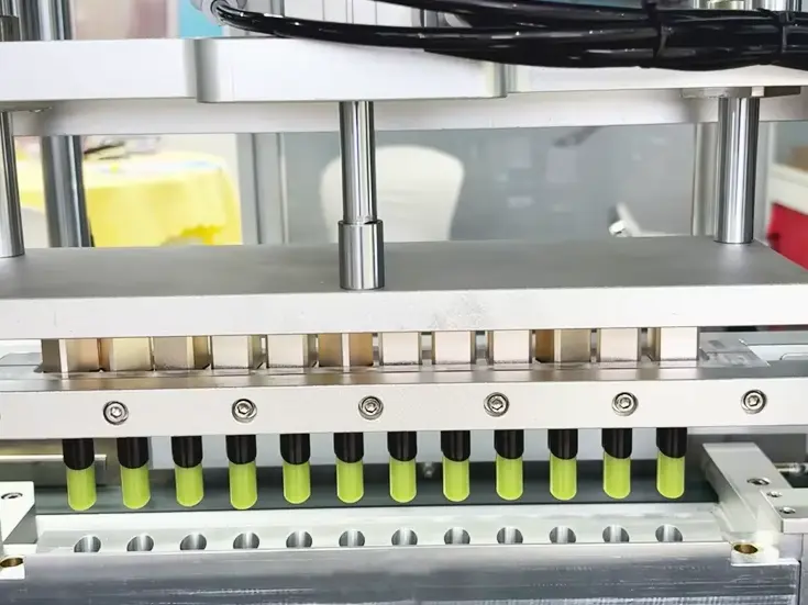 12-Cavity Metal Lipstick Mold for Automatic Lipstick Filling