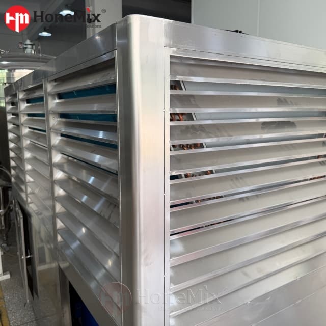 Stainless steel plate-and-frame filter used for chilled perfume clarification and filtration