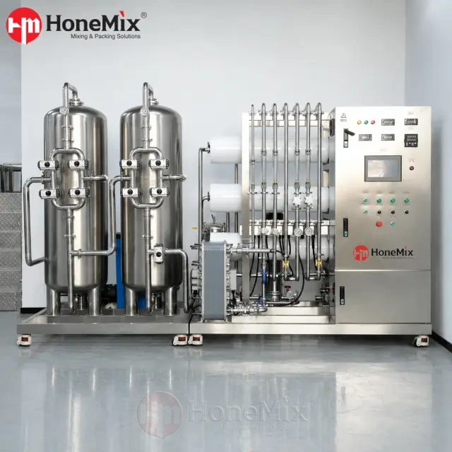 2000L/H Industrial Reverse Osmosis Water Treatment Equipment