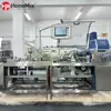 Side view of HY-ZHJ-120 horizontal cartoning machine for carton packaging