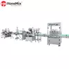 Complete AFM-GP automatic liquid filling capping line for cosmetic and oil products