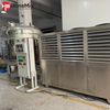 2000L perfume cooling and mixing tank installed with a separate industrial refrigeration unit