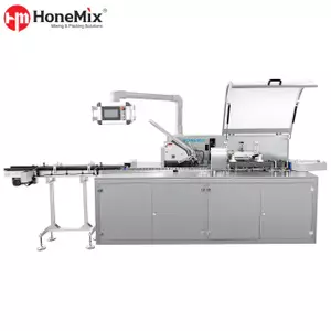 Image principale du produit de l'encartonneuse automatique HY-ZHJ-120 pour tubes et bouteilles