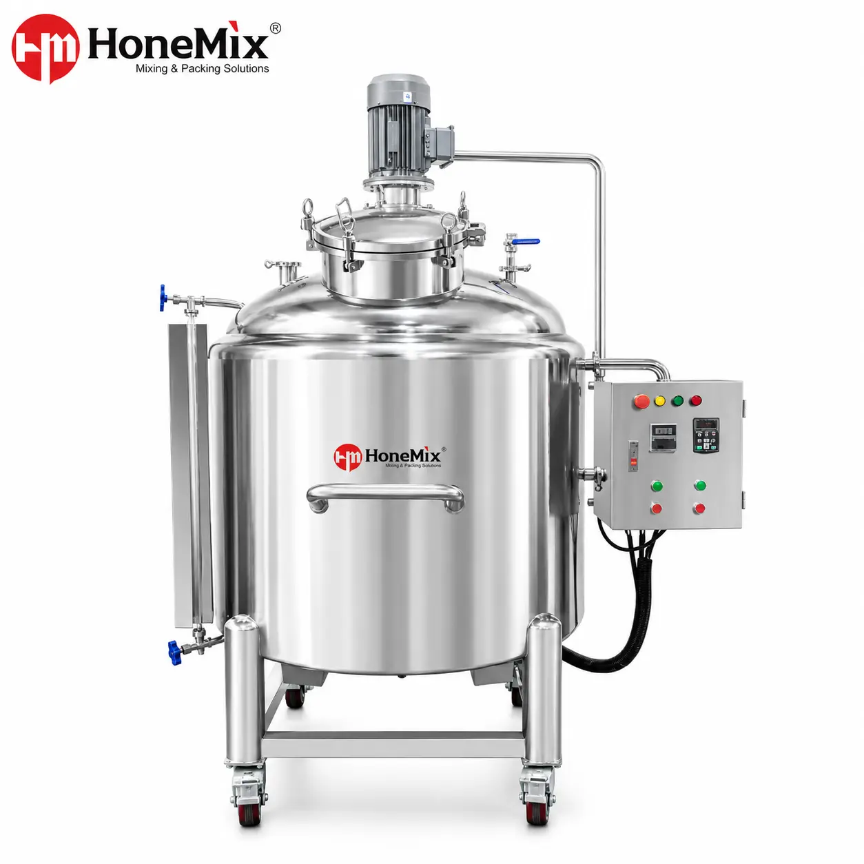 R&eacute;servoir de stockage de m&eacute;lange de chauffage &eacute;lectrique HST-HM pour la production de shampoing, de savon liquide, de d&eacute;sinfectant et de liquide cosm&eacute;tique