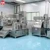 Hydraulic Lifting Vacuum Emulsifying Mixer With Platform And Control System