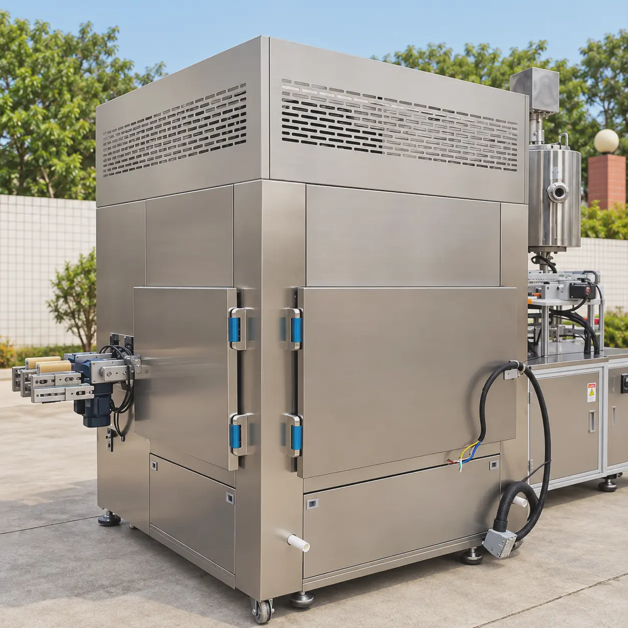 Industrial Cooling Tunnel for Molded Lipstick Production
