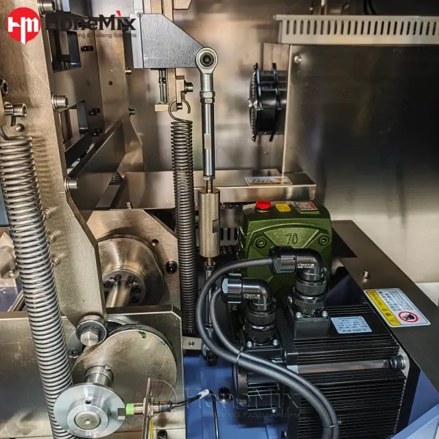 Mechanical Drive And Transmission System Inside The HY-330A Wrapper