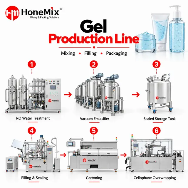 Gel Production Line & Gel Making Equipment
