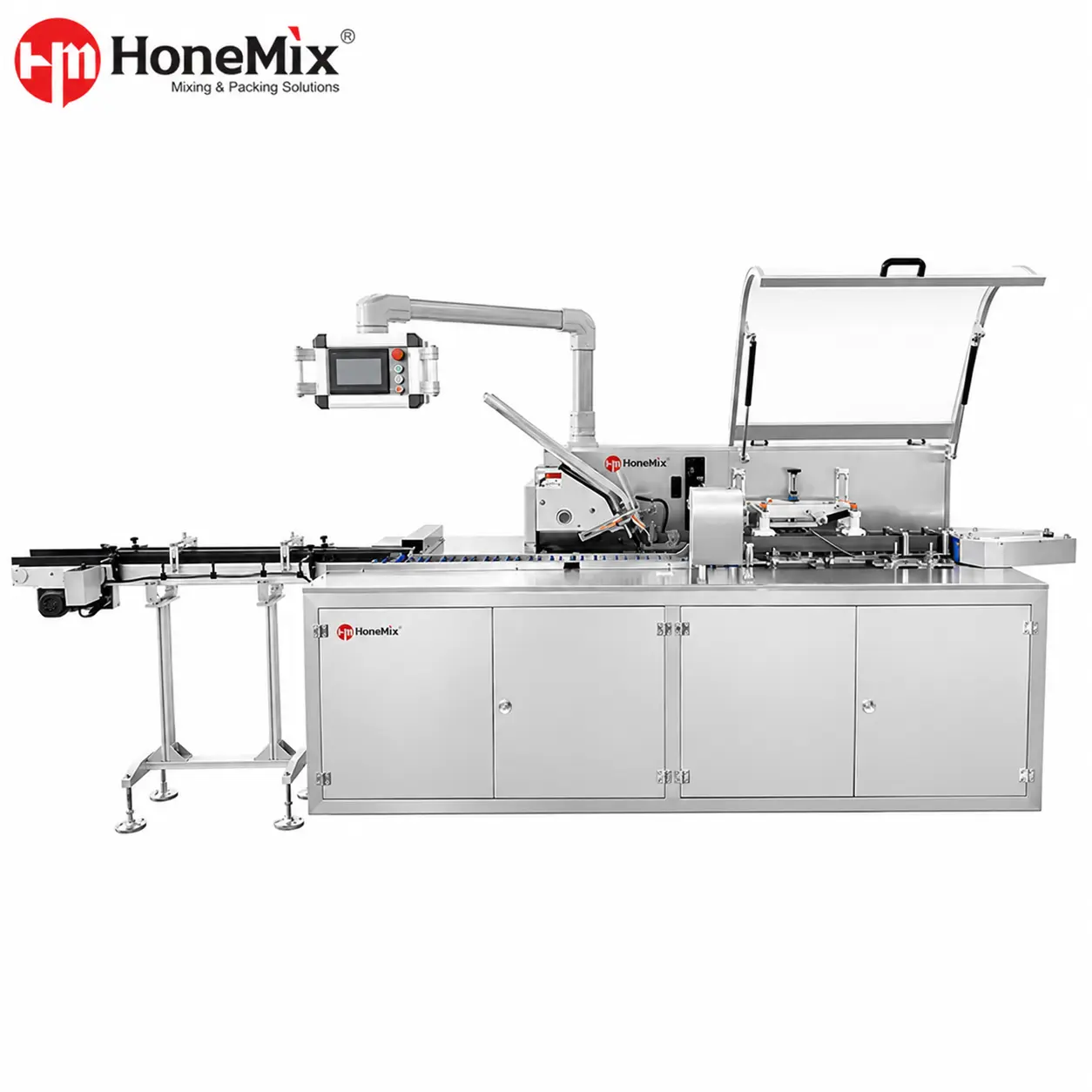 HY-ZHJ-120 automatic cartoner for tubes and bottles