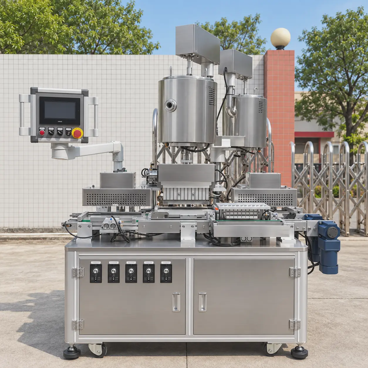 Automatic Lipstick Filling Machine for Cosmetic Stick Production