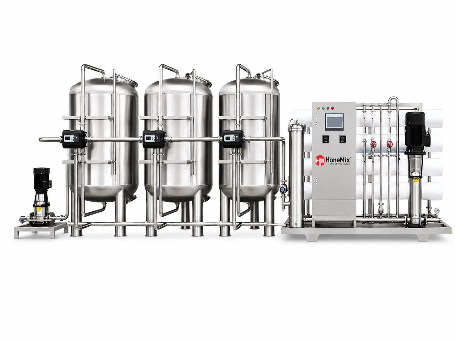 HRO-ASUS Automatic Two-Pass RO Water Treatment System