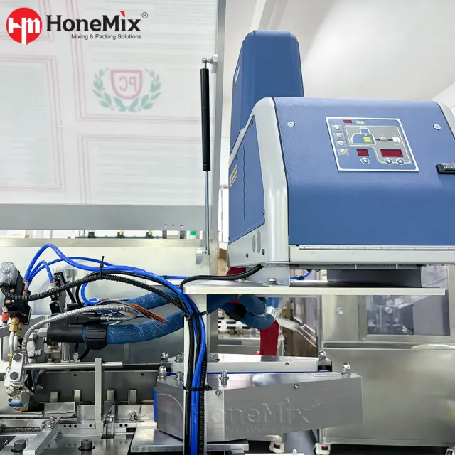 Electrical control box and safety cover of HY-ZHJ-120 cartoning machine