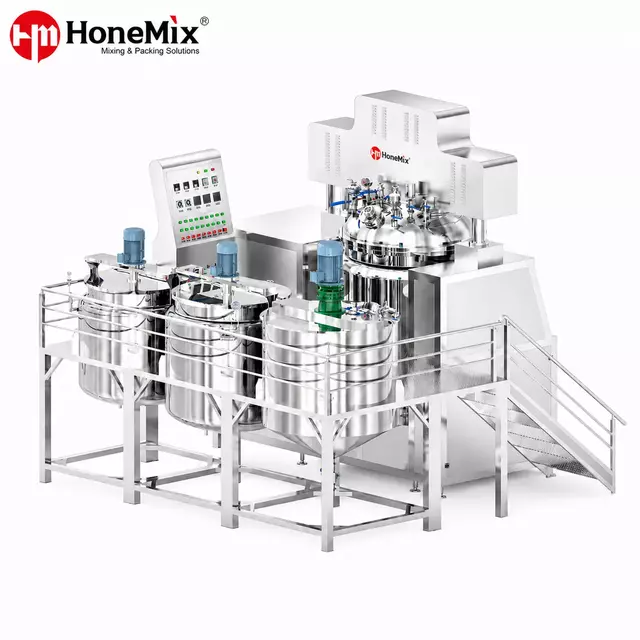 Honemix-m&aacute;quina-para-fabricar-pasta-de-dientes-al-vac&iacute;o-con-plataforma-integrada-y-sistema-de-tanque