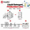 Liquid Detergent Production Line for Bottles and Refill Pouches