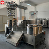 150L HVE-BFT hydraulic lifting vacuum emulsifier with water and oil phase tanks