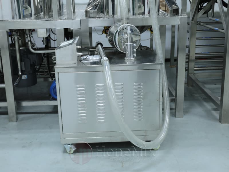 HTM-FC powder premixing vessel for toothpaste production