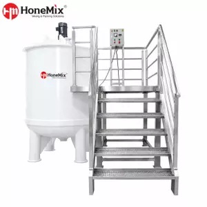 Honemix-tanque-de-mezcla-de-productos-qu&iacute;micos-de-polipropileno-con-plataforma-de-escalera