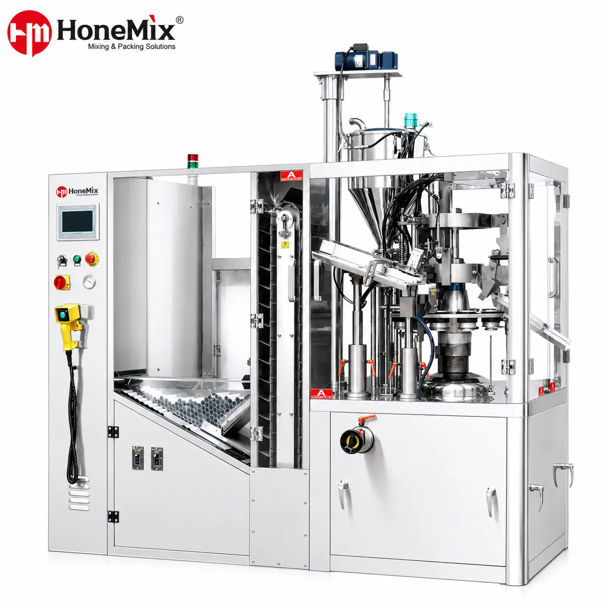 HY-ATF-HS-Machine de remplissage-scellage-de-scellage-automatique-&agrave; grande vitesse-pour-tubes-souples
