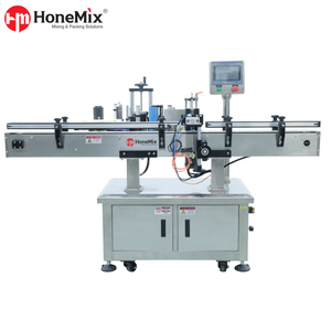 Wrap-Around-Round-Bottle-Labeling-Machine-Full-Machine-View