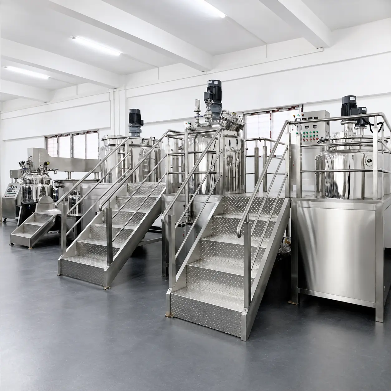Turnkey cosmetic manufacturing equipment plant line integration workshop