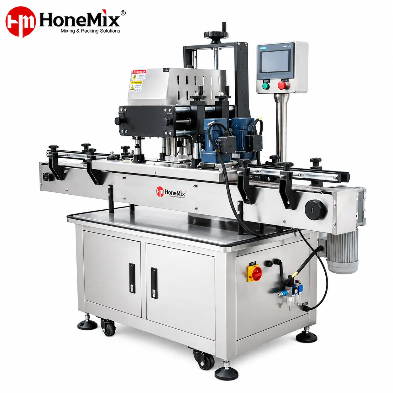 Automatic-Four-Wheel-Screw-Capping-Machine